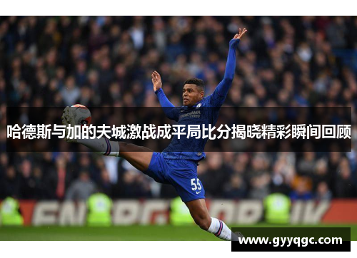 哈德斯与加的夫城激战成平局比分揭晓精彩瞬间回顾